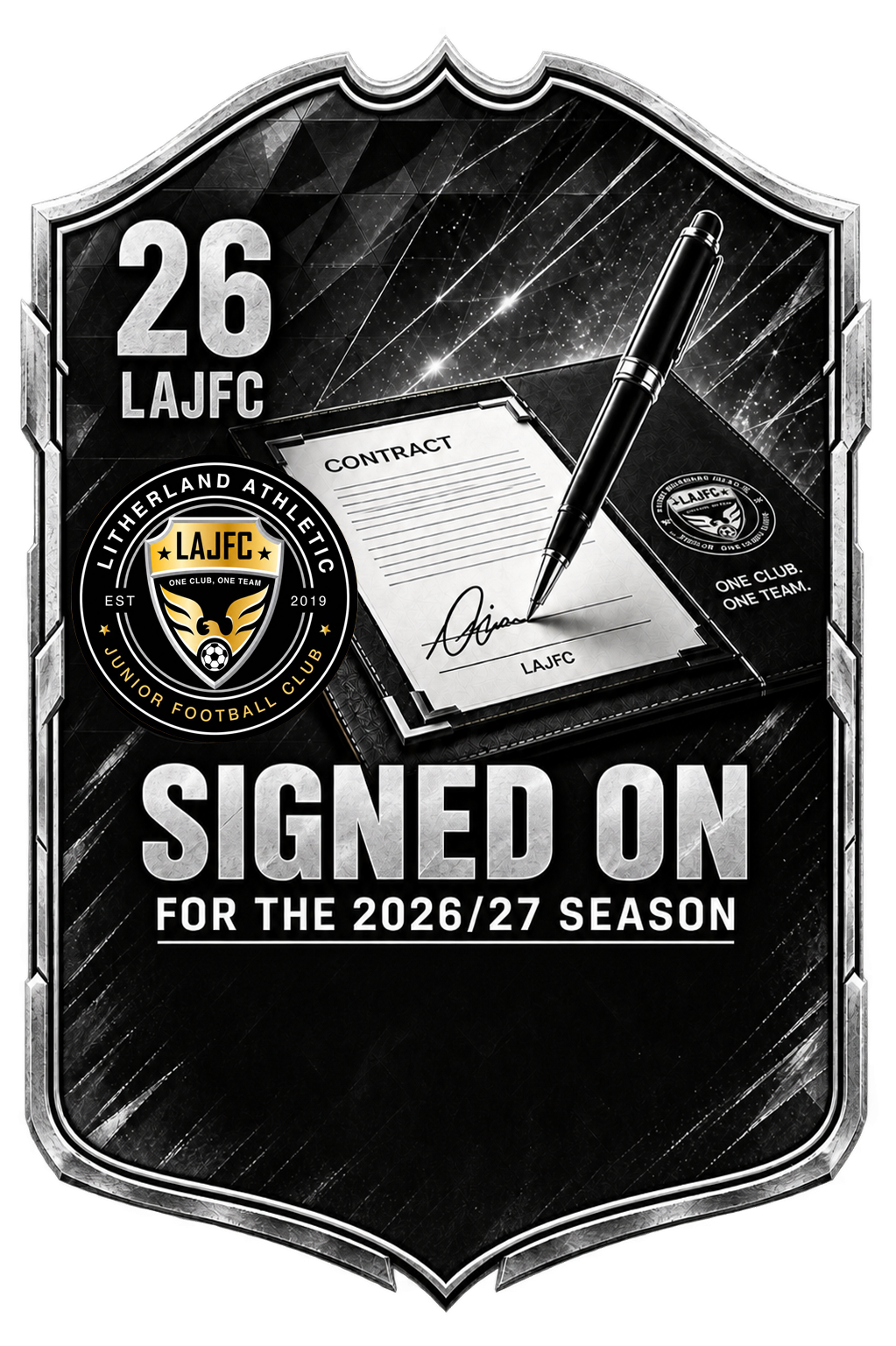 Signed On card artwork