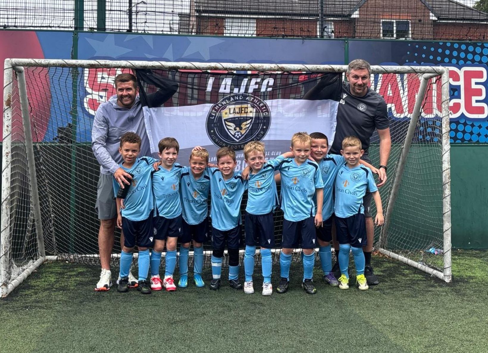 LAJFC U7 Blues (Sun) team photo