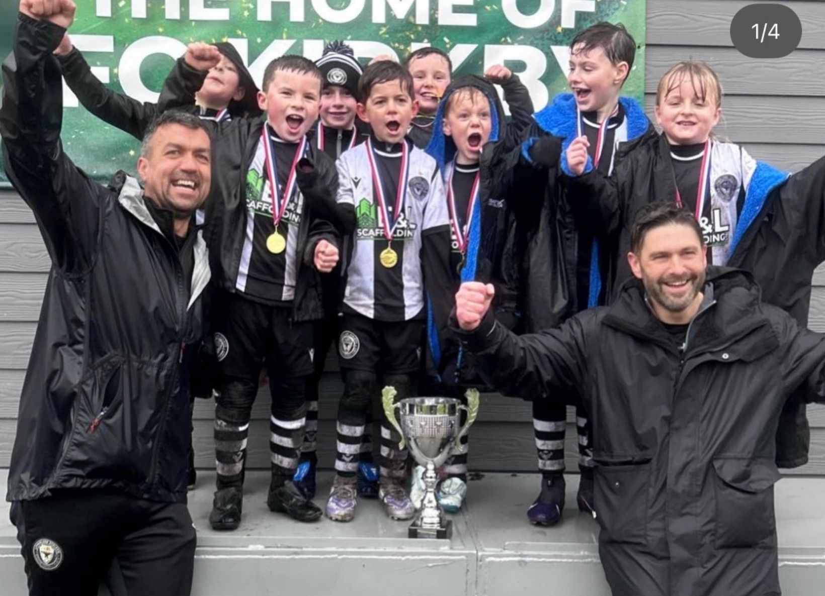 LAJFC U9 Blacks team photo