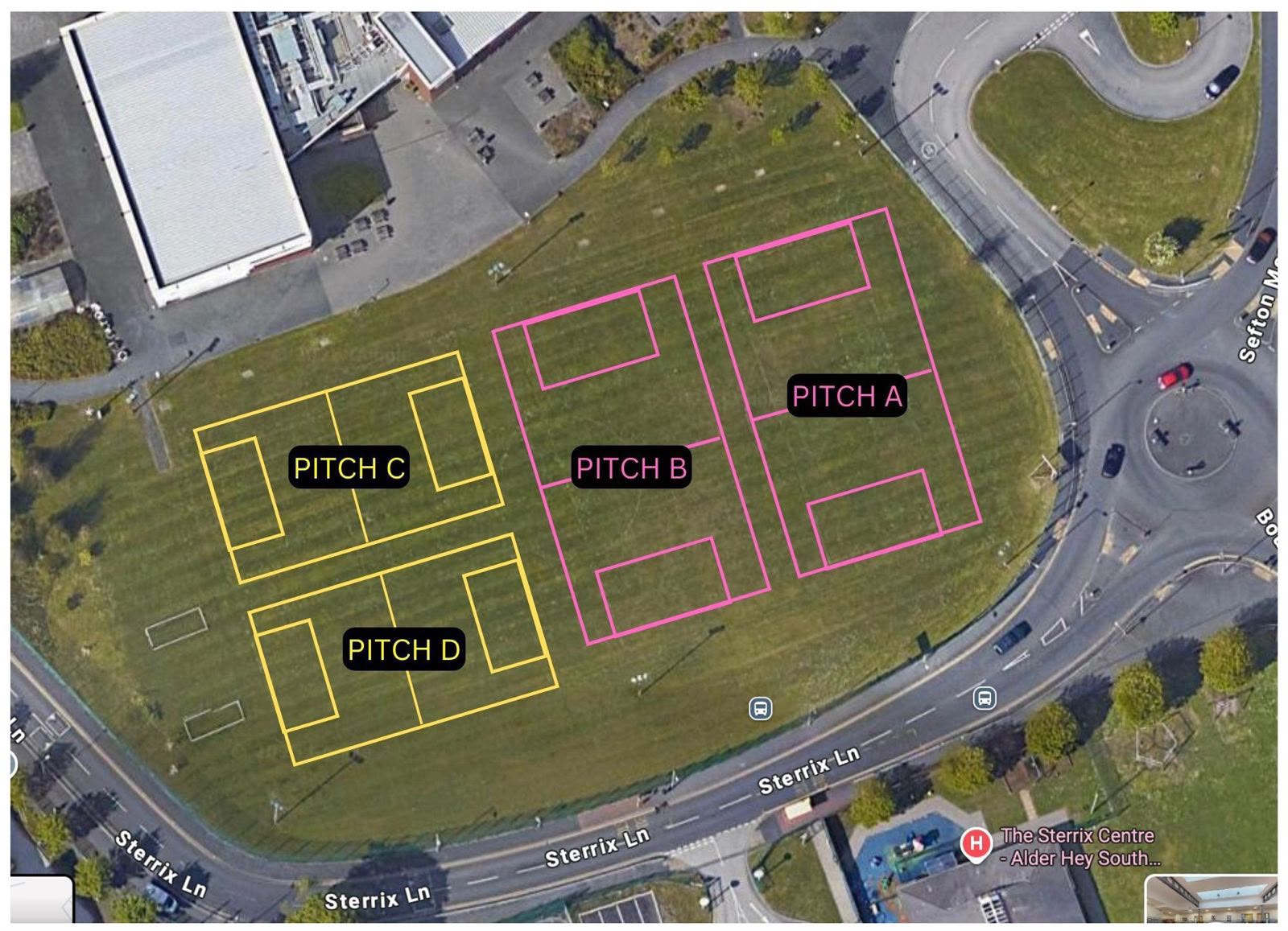 South Sefton College training layout